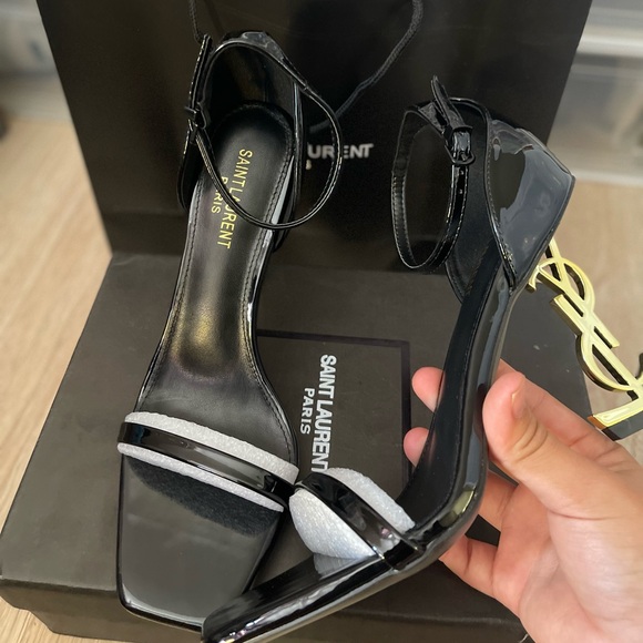 YSL gold heels - Picture 1 of 4